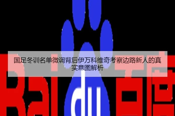 国足冬训名单微调背后伊万科维奇考察边路新人的真实意图解析